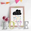 Fun Little Toys Wooden "LOVE" Letters Decor, Rustic Home Decoration, Romantic Gifts for Anniversary, Wedding, and Home Display - 2 of 4
