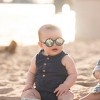 Tiny Twinkle Toddler Round Retro Polarized Flexible Sunglasses with Strap, Ages 0-48 months - 2 of 4