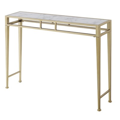 gold console table target