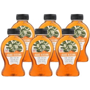 Dutch Gold Orange Blossoms Pure Honey - Case of 6/16 oz - 1 of 4