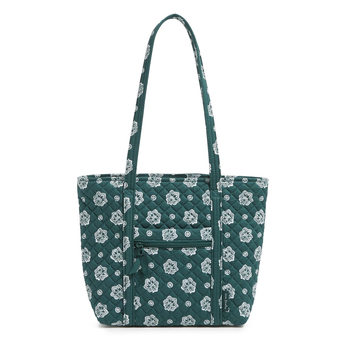 Vera Bradley Women's Cotton Small Vera Tote Bag - thumbnail 7