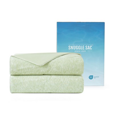 Snuggle Sac Reversible Cooling Comforter, All-Season Bedding Blanket