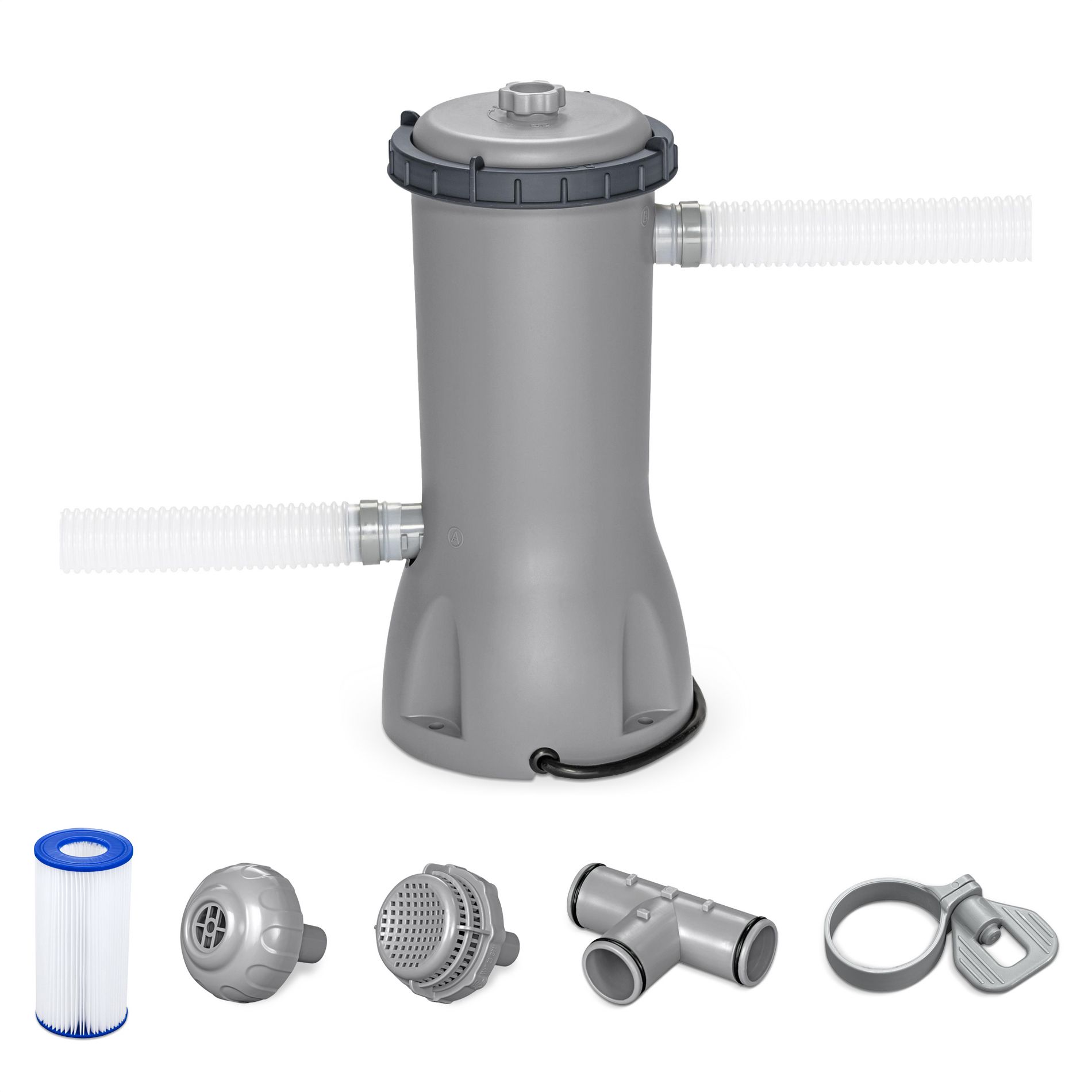 Bestway 1,000 GPH Filter Pump for Above Ground Swimming Pool with Type III-A/C Cartridge
