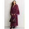 June + Vie by Roaman's Ruffled Paisley Chiffon Maxi Dress - 4 of 4