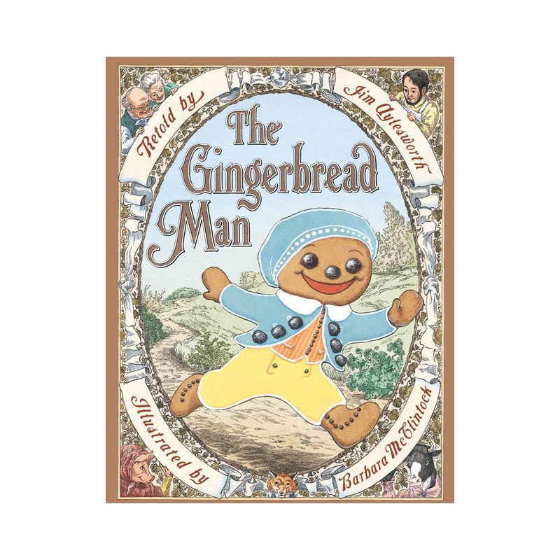 The Gingerbread Man - by  Jim Aylesworth (Hardcover), 1 of 2