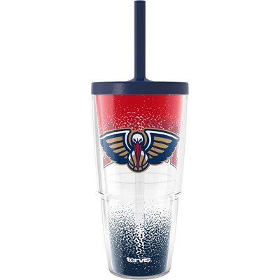 NBA New Orleans Pelicans All Over Classic Tumbler with Straw Lid - 24oz