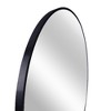 Lyngins 16 Inch Round Wall Mirror – 4mm HD Glass Bathroom Mirror, Anti-Rust Aluminum Bathroom Decor, Shatterproof Mirrors for Bathroom Sink - 4 of 4