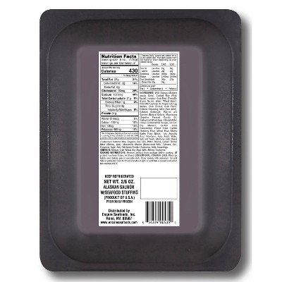 Encore Seafoods Stuffed Alaskan Salmon - 12oz