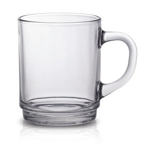 Duralex Versailles 8.75 oz Mugs for Hot or Cold Beverages, Set of 6 - 1 of 2