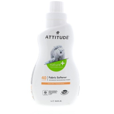 Attitude Fabric Softener 40 Loads, Citrus Zest, 33.8 oz
