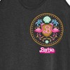 Women's - Barbie - Barbie Crest Full Color Graphic Racerback Tank - 2 of 4