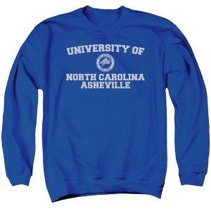 University of North Carolina Asheville Official Circle Logo Adult Crewneck Sweatshirt, Royal Blue - 1 of 4