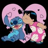 Women's Lilo & Stitch Kisses T-Shirt - 2 of 4