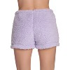 Just Love Womens Plush Faux Sherling Soft Pajama Shorts - PJ Bottoms Sleepwear - 3 of 3