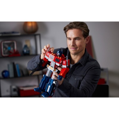 Детские конструкторы LEGO Icons Optimus Prime, Transformers Robot Model Set 10302 — фото 3