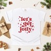 Simply Sage Market Women's Whimsical Let's Get Jolly Short Sleeve Garment Dyed Tee - 3 of 4