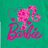 Boys' - Barbie - Pink Heart Logo Short Sleeve Graphic T-Shirt - 2 of 4