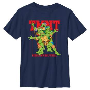 Boy's Teenage Mutant Ninja Turtles Heroes in a Half Shell T-Shirt