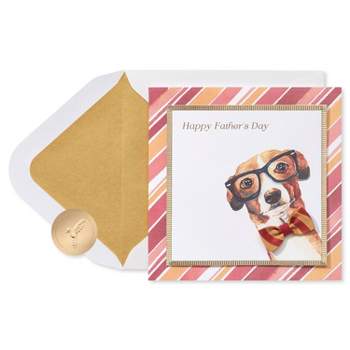 Father's Day Card Dog in Bowtie - PAPYRUS