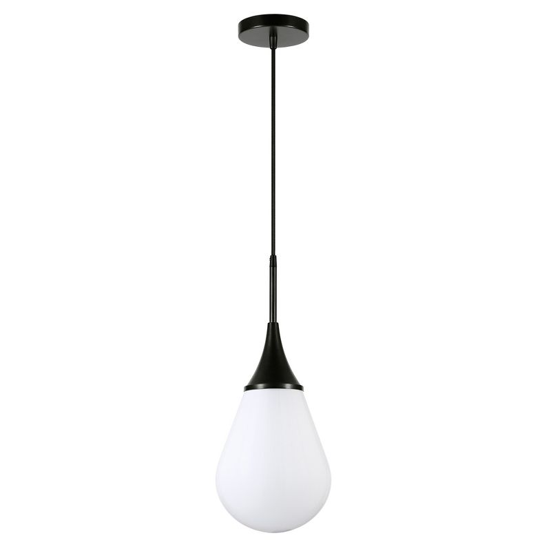 Hampton & Thyme 7.63" Wide Pendant with Glass Shade, 1 of 12