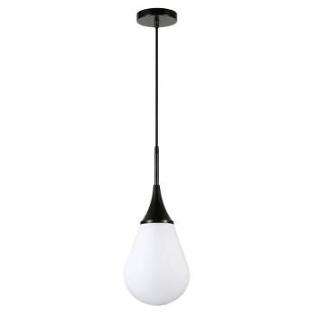 Hampton & Thyme 7.63" Wide Pendant with Glass Shade