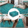 Soft Vintage Distressed Low Pile Washable Large Indoor Area Rug for Living Room Bedroom Dining Room - 4 of 4