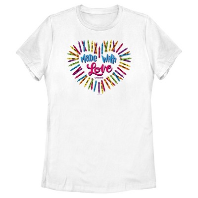Women's Crayola Made With Love T-Shirt