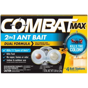 Combat Max 2-in-1 Ant Bait - 0.84oz - 1 of 4