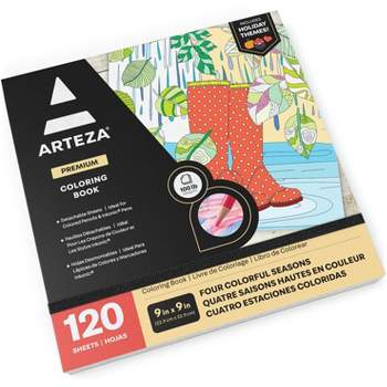 Arteza Sketchbook, Spiral-Bound Hardcover, Brown, 9x12, 200 Pages Drawing  Paper Each - 2 Pack 