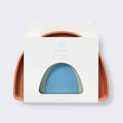 Silicone Dining Plate - Rainbow - Cloud Island&#8482;