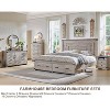 SinCiDo Farmhouse 7 Drawer Dresser, 54" Wide Wood Bedroom Furniture w/ Natural Texture & Metal Handles for Living Room, Hallway - 3 of 4