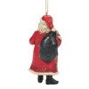 Jim Shore 4.5 Inch Santa W/Toy Bag Ornament F A O Schwarz Tree Ornaments - 2 of 3