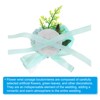 Unique Bargains Corsage Wristlet Adjustable Artificial Flower 2 Pcs - 4 of 4