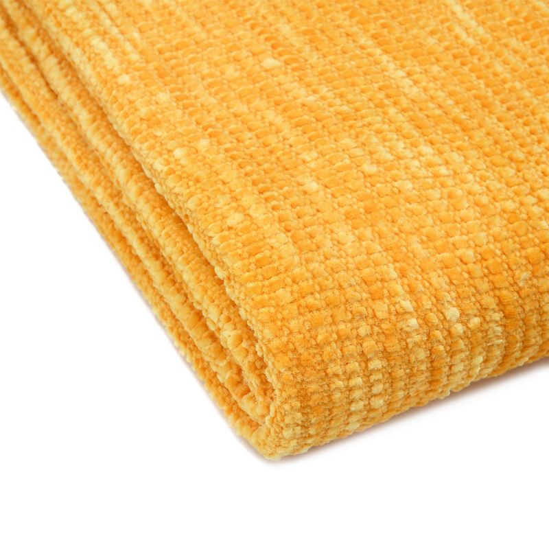 Chanasya Chenille Knit Textured Decorative Throw Blanket, 5 of 7