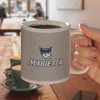 Marietta College Secondary Logo Ceramic Coffee Mug Novelty Gift Mugs for Coffee Tea and Hot Drinks 11oz White - 4 of 4