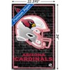 Trends International NFL Arizona Cardinals - Neon Helmet 23 Unframed Wall Poster Prints - 3 of 4