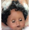 Gotz: Baby Doll with Brown Sleeping Eyes and Black Curly Hair to Wash & Style - 3 of 4