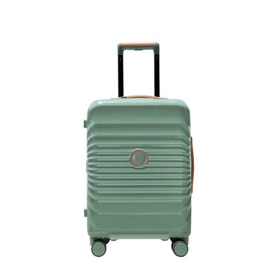 SEVOBAL Luggage Large Check-In Suitcase Expandable with TSA Lock, Durable ABS and PC Spinner Suitcase for Travel, Back School, Green, 21"*11"*30"