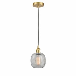Belfast - 1 Light Cord Hung Mini Pendant In Industrial Style-9.75 Inches Tall and 6 Inches Wide - 1 of 1
