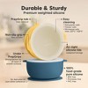 2-Pack Prep Baby Bowls with Suctions & Lids, Silicone Bowls for Baby Boy, Girl, Toddler Suction Bowl, Kids Bowl BPA-Free - 2 of 4