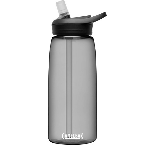 Camelbak 32oz Eddy+ Tritan Renew Water Bottle Filtered By Life Straw -  Charcoal Gray : Target