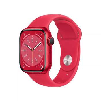 Apple Watch Series 9 41mm (GPS) Pink Aluminum Case w/ Pink Sport Band A2978