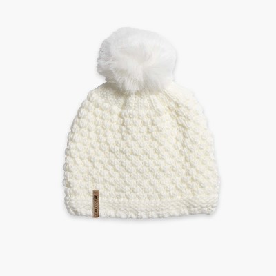Turtle Fur Snowfall Faux Fur Pom Beanie - Women's Winter Hat