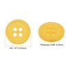 Unique Bargains Resin DIY Craft Flat 4-Hole Sewing Buttons 100 Pcs - 2 of 4