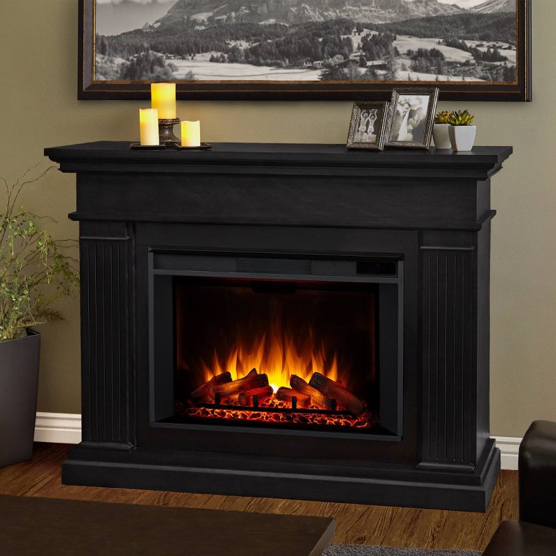 Real Flame Centennial Grand Electric Fireplace Black, 3 of 8
