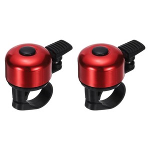 Unique Bargains Aluminum Loud Crisp Clear Sound Mini Scooter Bicycle Bells 2 Pcs - 1 of 4