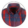 Gioberti Boy's Long Sleeve Button Down Plaid Checkered Shirt - 2 of 2
