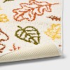 17"x24" Fall Leaves Non-Slip Harvest Bath Rug Cream - Room Essentials™ - 4 of 4
