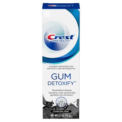 Crest Pro-Health Gum Detoxify Toothpaste with Charcoal - 4.1oz