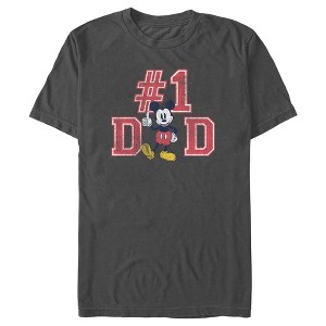 Men's Mickey & Friends Father's Day Mousey #1 Dad T-Shirt - 1 of 4